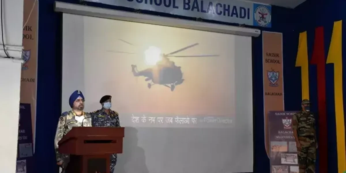 Sainik school Balachadi celebrates 89th Air Force Day