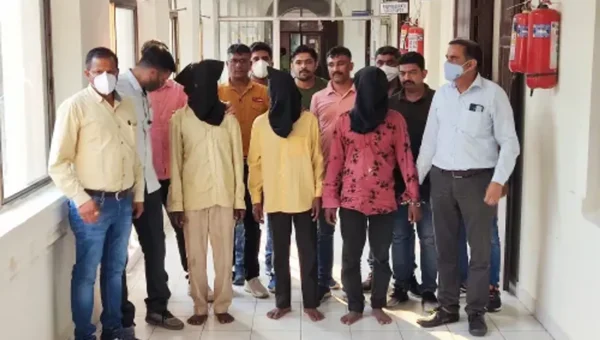 Vadodara Waghodia police found the missing infant from Bihar
