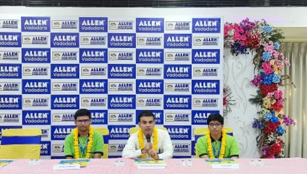 Prerak Contractor from Allen Vadodara get 35th All India Rank in JEE Advance 2021