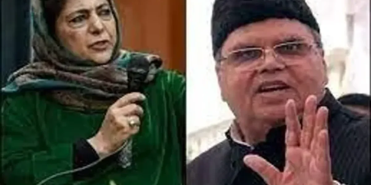 PDP President Mehbooba Mufti sends legal notice to Satya Pal Malik, the former governor of J&K over his ‘defamatory’ remarks