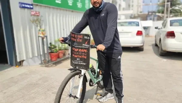 Cycle tour from Delhi to Mumbai for awareness on women security, women empowerment and prevention of atrocities and rape