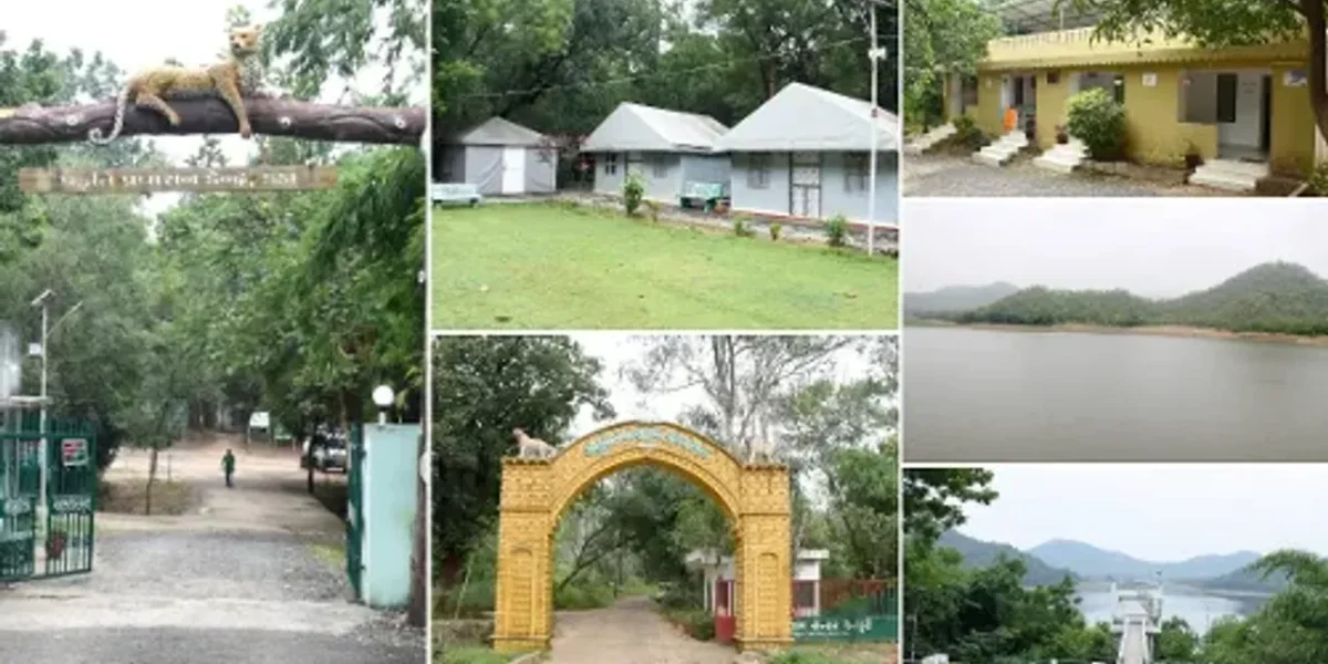 Kada Dam of Jambughoda Sanctuary near Vadodara is a natural delight