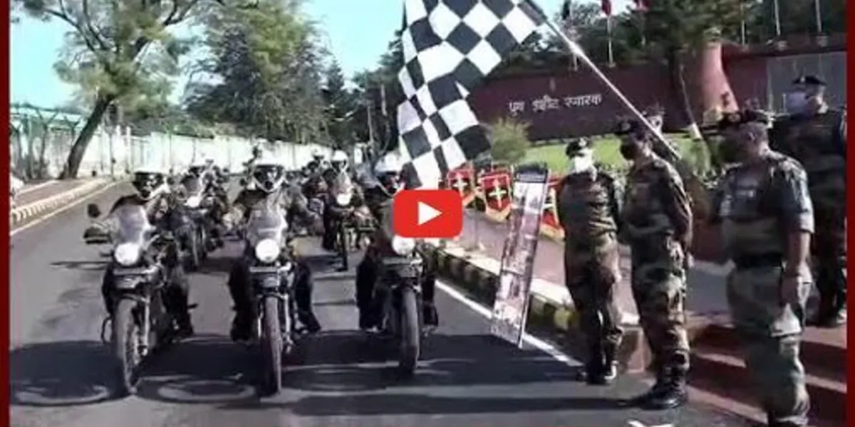 World record holder Army Service Corps ‘Tornadoes’ motorcycle expedition flagged off from Udhampur