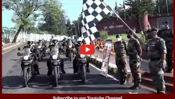 World record holder Army Service Corps ‘Tornadoes’ motorcycle expedition flagged off from Udhampur