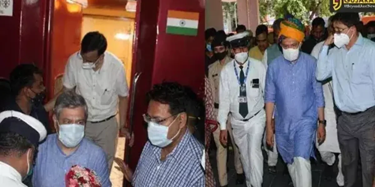 Minister of Railways conducts inspection of ongoing works in Rajasthan and Gujarat