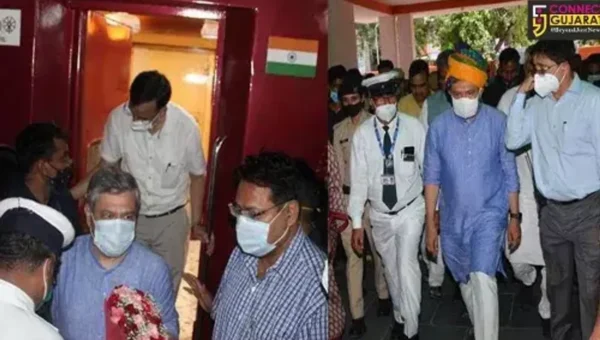 Minister of Railways conducts inspection of ongoing works in Rajasthan and Gujarat