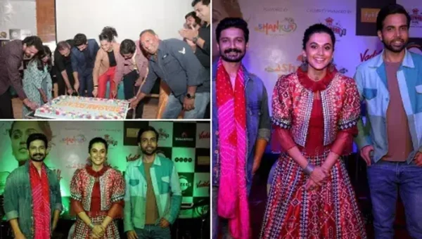 Taapsee Pannu, Priyanshu Painyuli and Abhishek Banerjee promote ZEE5 Original ‘Rashmi Rocket’ in Ahmedabad