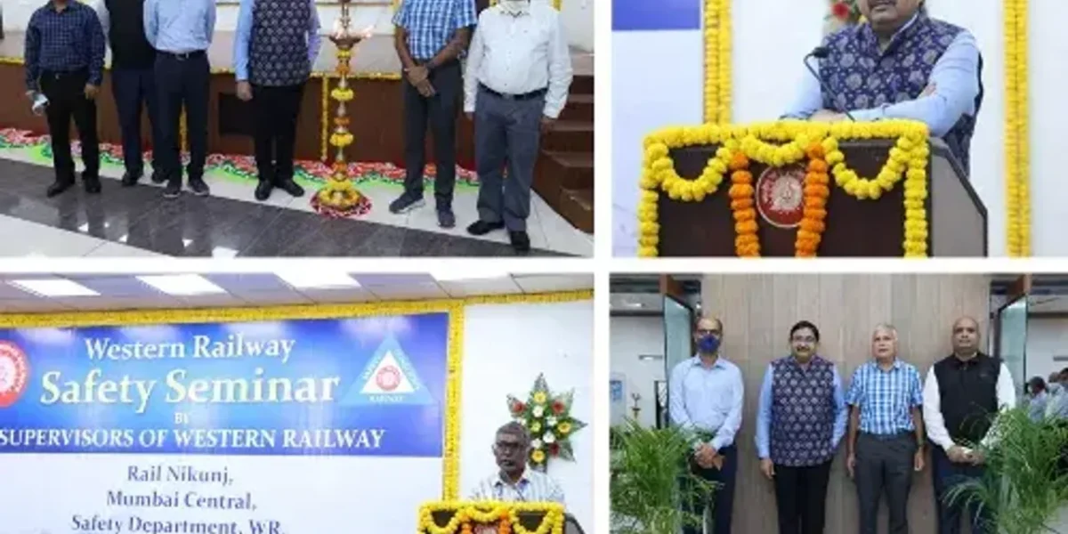 Safety seminar organised by Western Railway for Chief Loco Inspectors and Traffic Inspectors