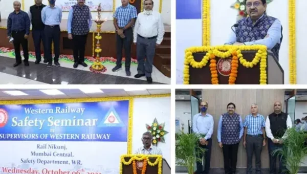 Safety seminar organised by Western Railway for Chief Loco Inspectors and Traffic Inspectors