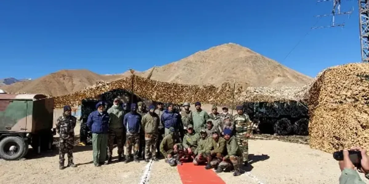 CAS visited Leh and IAF deployments at forward areas of Northern sector