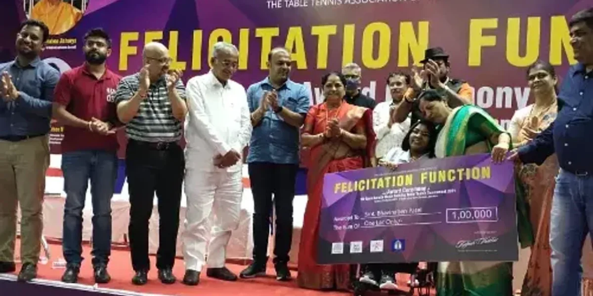 Tokyo Paralympics silver medalist Bhavina Patel put focus on financial and infrastructure support for para athletes during her visit to Vadodara