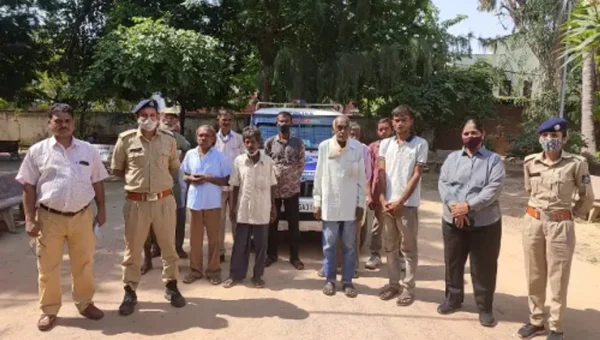 Vadodara police rescued more than seventy beggars in two days under beggar free city campaign