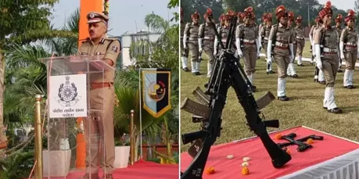 Convocation Ceremony of Police Training School Vadodara held on Sunday
