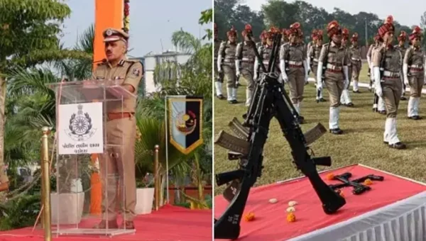 Convocation Ceremony of Police Training School Vadodara held on Sunday
