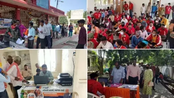 Registration of 30,000 unorganized laborers in Vadodara in two months