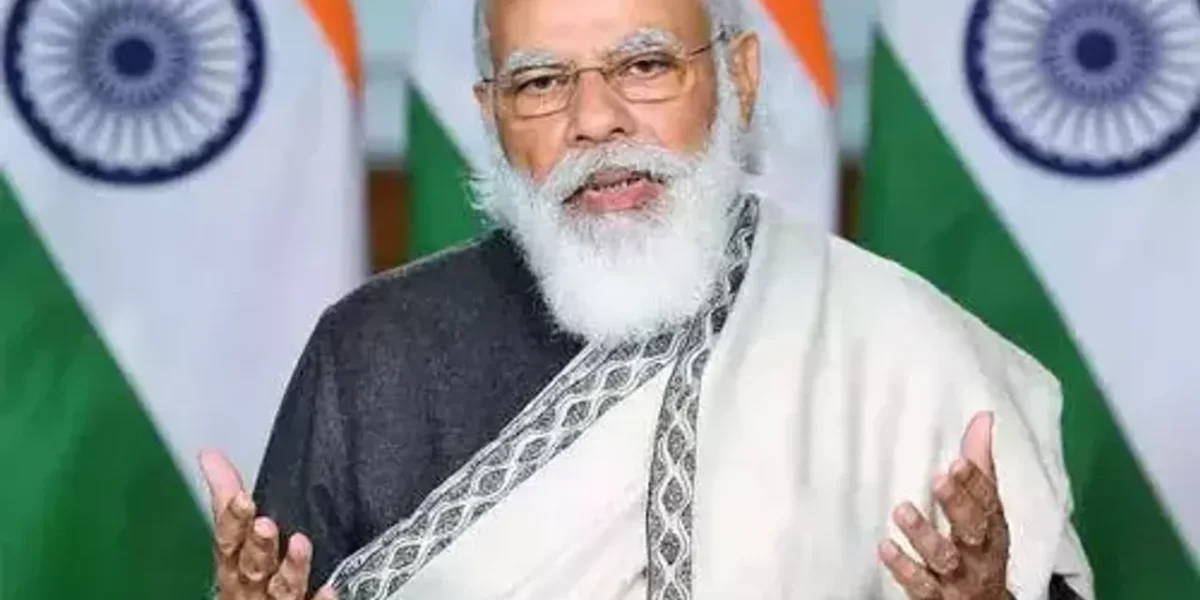 PM Narendra Modi expresses his desire to serve India and praises Indian startups