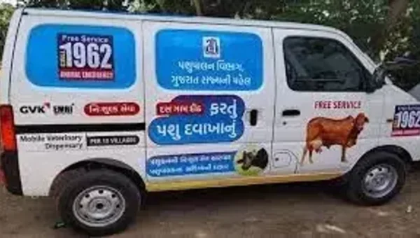 Mobile veterinary clinic are becoming a boon for animals in Vadodara district