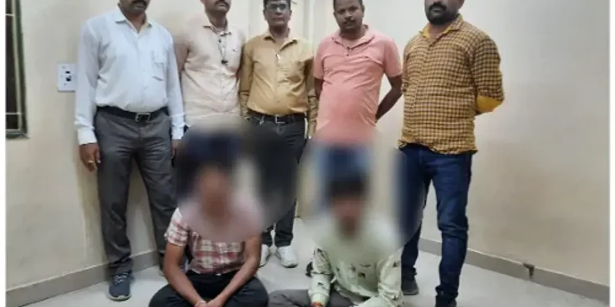 Vadodara LCB caught 18.96 lakhs liquor hidden inside a milk tanker