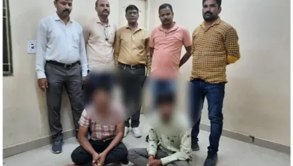 Vadodara LCB caught 18.96 lakhs liquor hidden inside a milk tanker