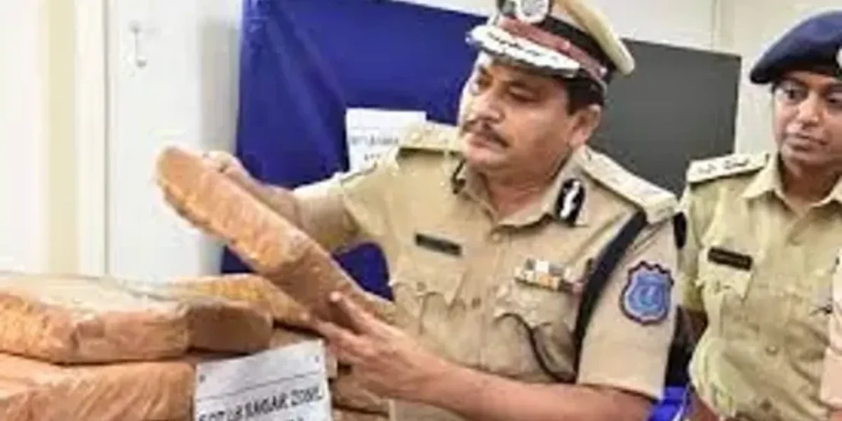 Three people arrested after Telangana police seized 1,240 kg of marijuana valued over Rs 2 million