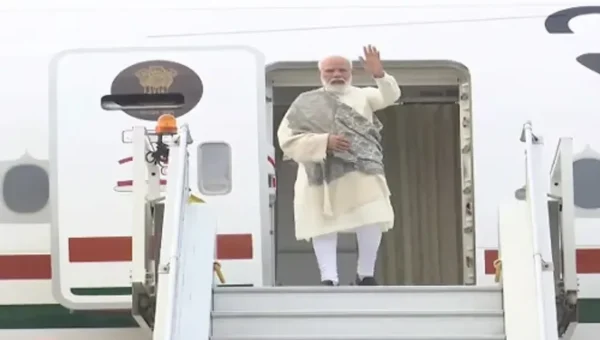 Prime Minister arrives in New Delhi after a successful five-day visit to Italy, UK