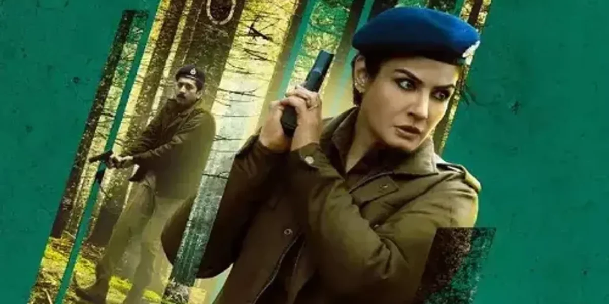 ‘Aranyak,’ Raveena Tandon’s debut web series, premieres on December 10th.