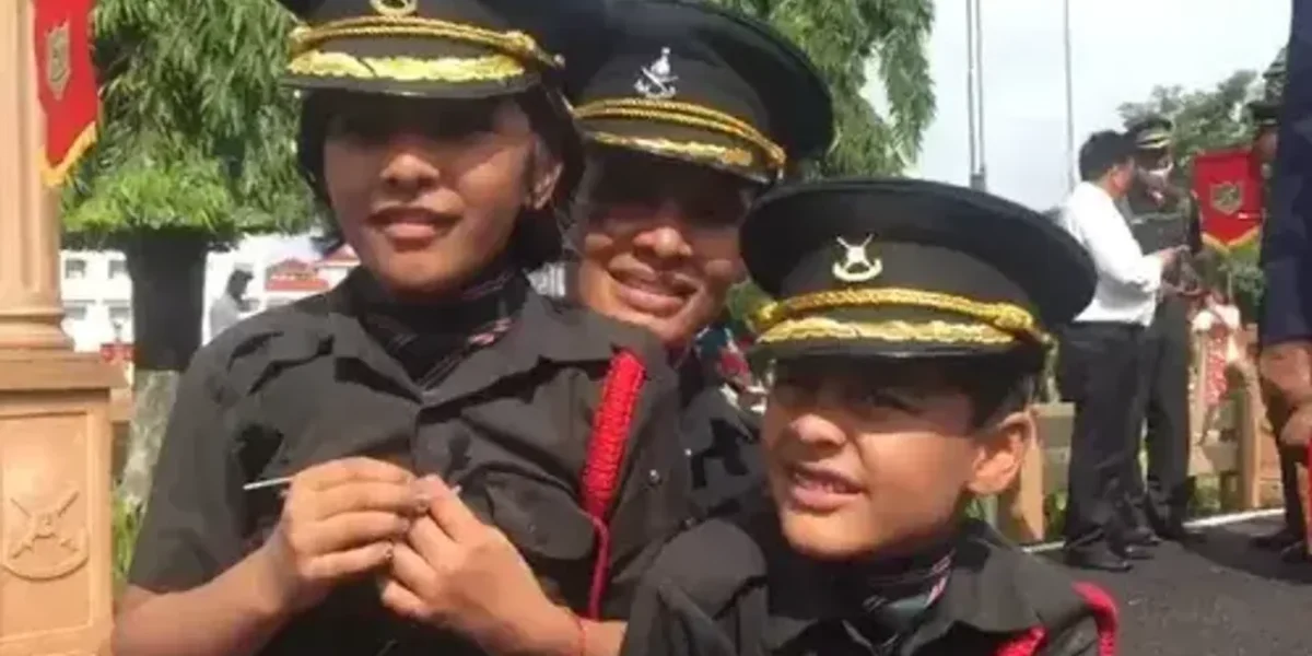 Jyoti Nainwal, the wife of a soldier martyred in 2018, now becomes an Indian Army officer.