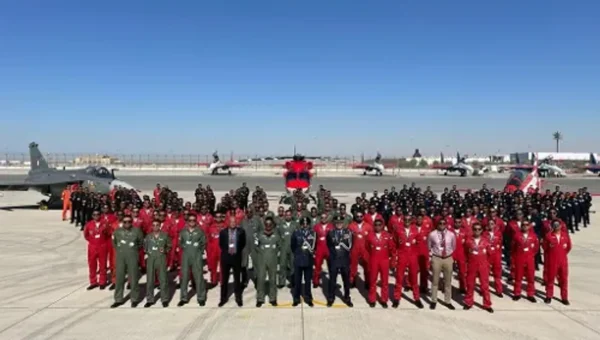 IAF team showcased their skills on opening day at Dubai Air Show