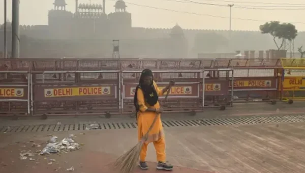 Delhi’s air quality improves slightly