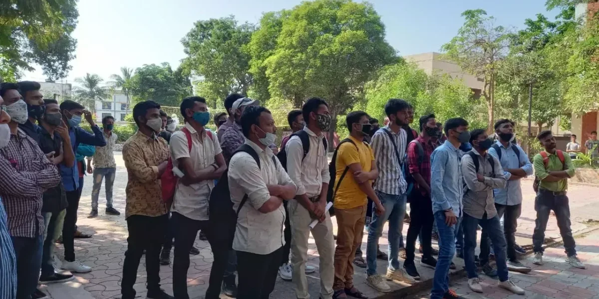 Deaf and divyang Employment Fair held at Mook Dhwani Trust in Vadodara