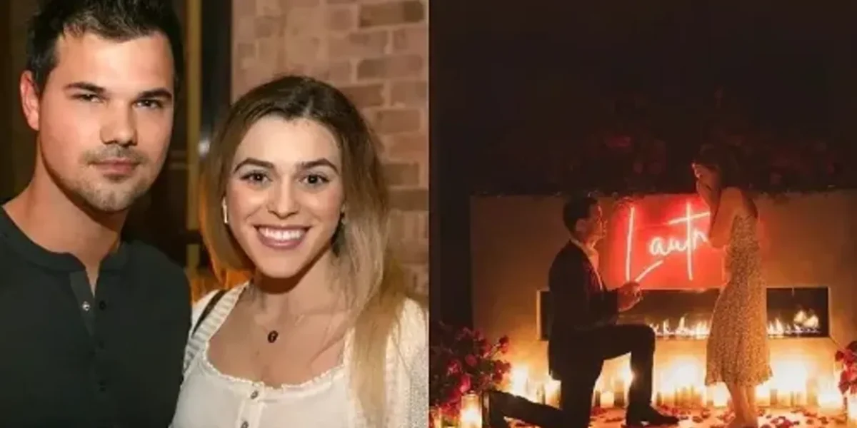 Taylor Lautner from Twilight is engaged to his girlfriend Tay Dome