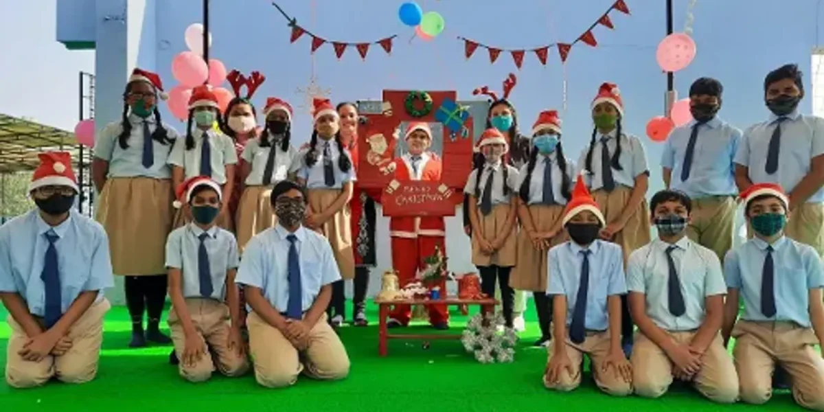 Christmas Celebration by My Apple School Sanskar Foundation Vadodara
