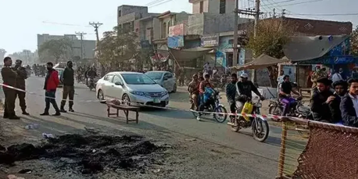 A mob in Pakistan lynches a Sri Lankan company manager for blasphemy