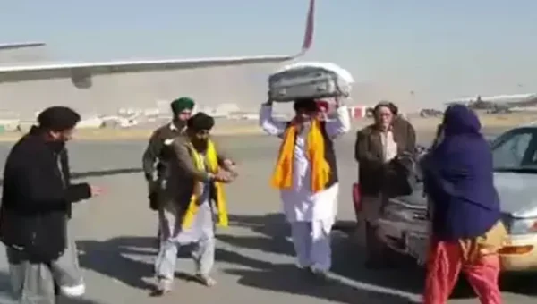 Today, 110 Afghan Sikhs and Hindus arrived in Delhi