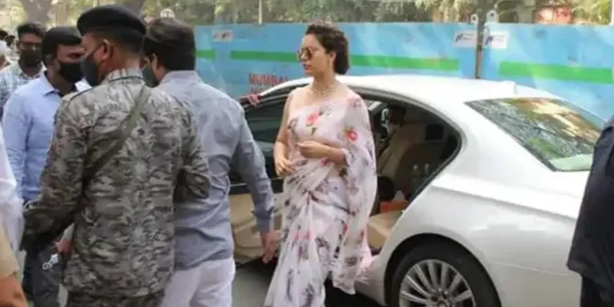 Kangana appears before Mumbai Police in case related to social media post on farmers