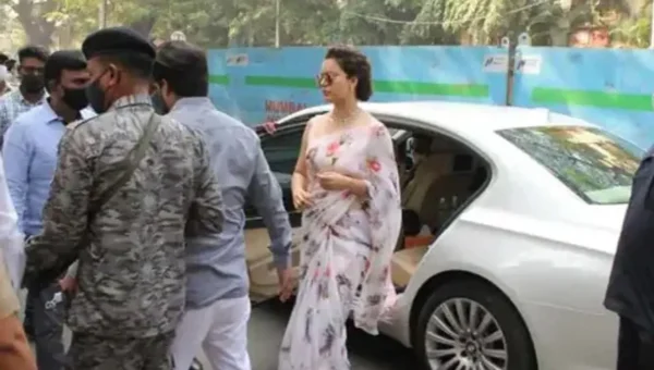 Kangana appears before Mumbai Police in case related to social media post on farmers