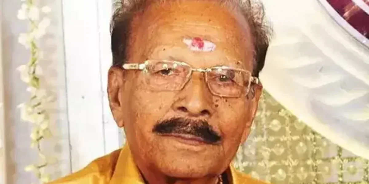 GK Pillai, a veteran Malayalam actor died at 97, today his last rites will be performed