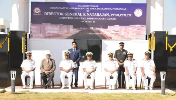 Director General Indian Coast Guard visits Porbandar