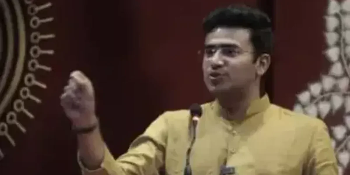 Tejasvi Surya apologizes for his ‘ghar wapasi’ words and ‘unconditionally’ retracts them