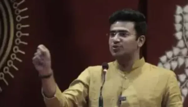 Tejasvi Surya apologizes for his ‘ghar wapasi’ words and ‘unconditionally’ retracts them
