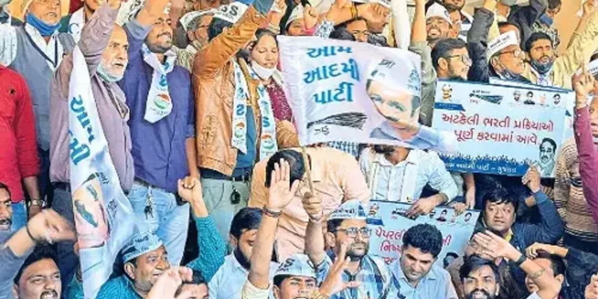 Ten students are among the 93 AAP members still imprisoned in Gujarat for protesting