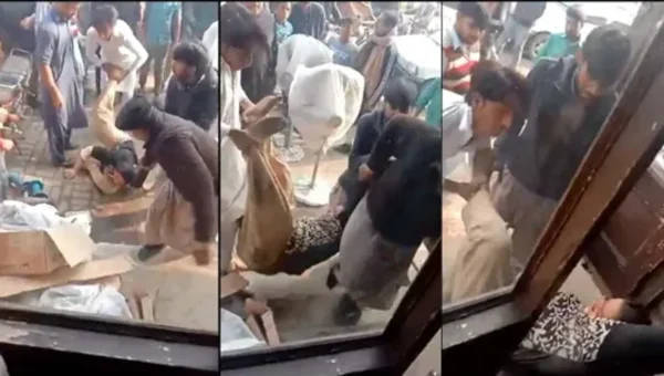 Another stunner from Pakistan! Four ladies were stripped and thrashed after being accused of theft