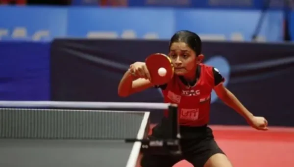 Hansini Mathan Rajan of India defeats the youngest athlete in the Tokyo Olympics to win the ITTF title