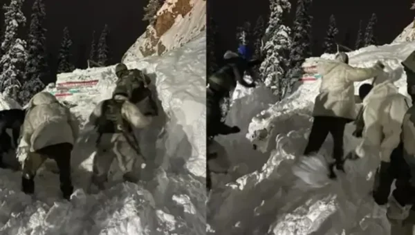 In J&K, the Indian Army rescues 14 civilians stranded due to twin avalanches