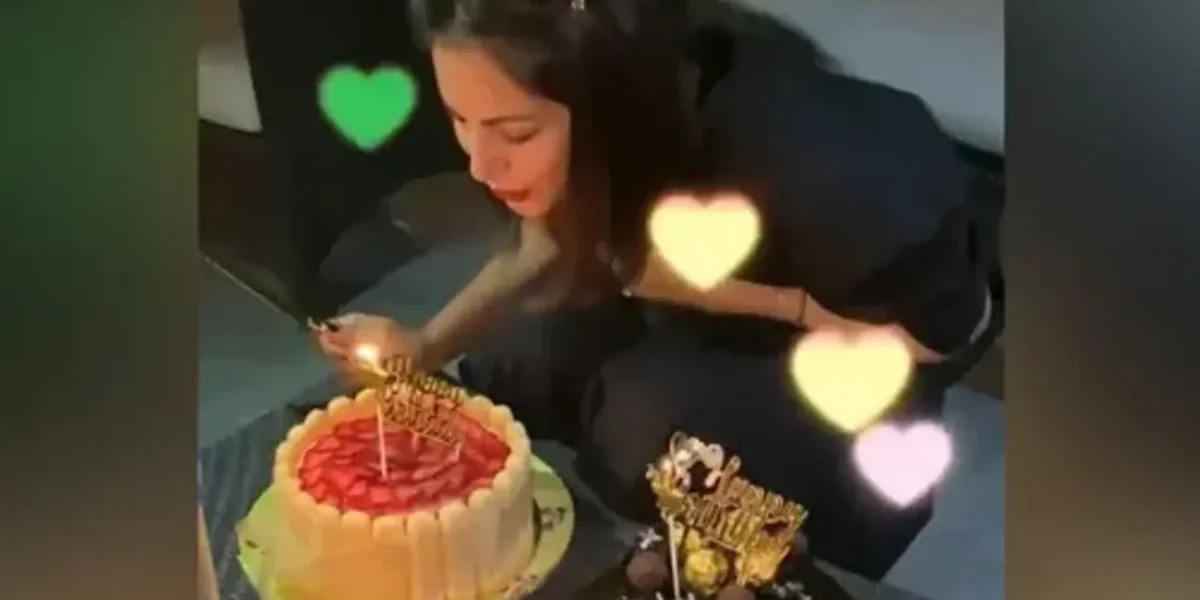 Bipasha Basu kisses husband Karan Singh Grover on her birthday