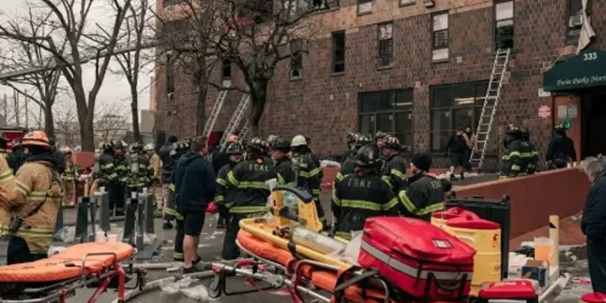 New York: Massive fire in building leaves 19 people dead, including nine children