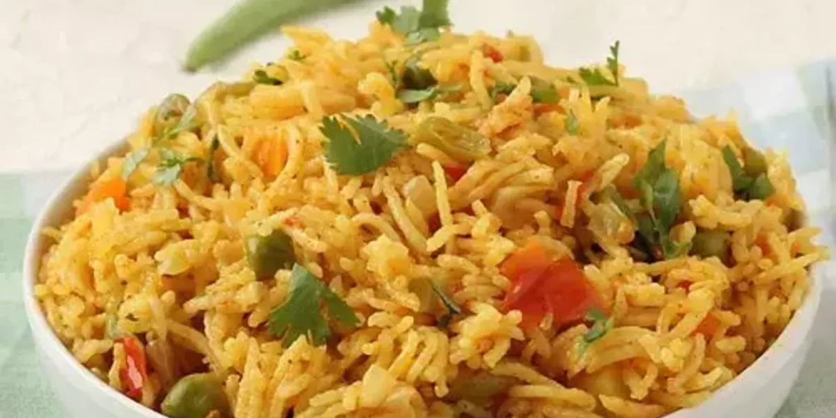 Light and fluffy, never sticky: Vegetable Pulav