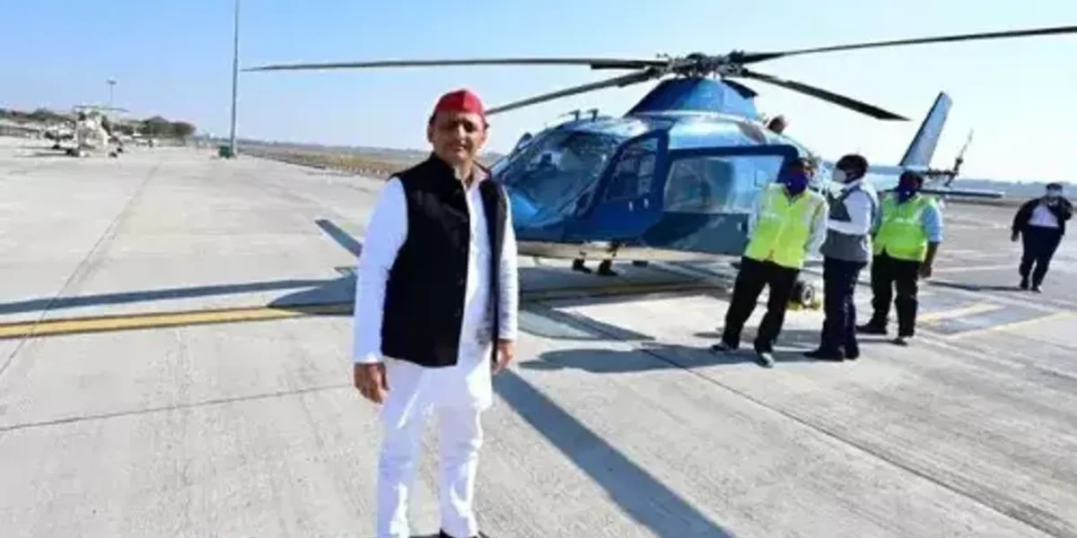 Akhilesh Yadav says chopper delay from Delhi to UP was “Conspiracy”
