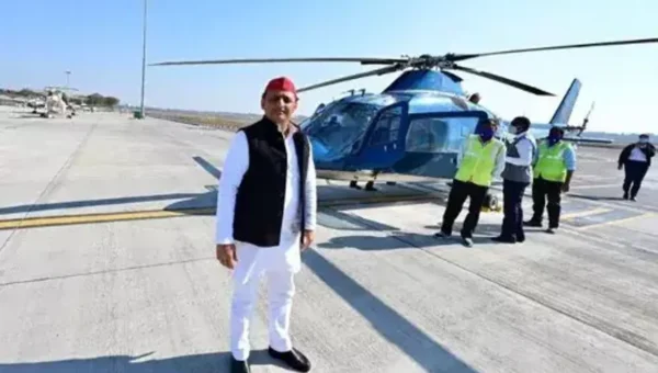Akhilesh Yadav says chopper delay from Delhi to UP was “Conspiracy”