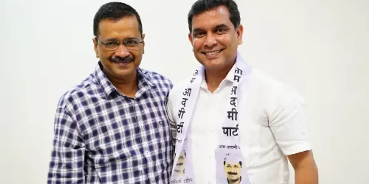 Arvind Kejriwal announced Amit Palekar as the AAP’s candidate for Chief Minister of Goa